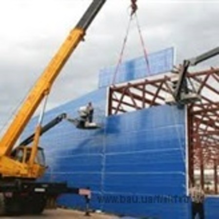 Монтаж сендвич панелей